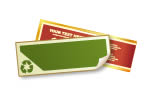 Rectengular Sticker
