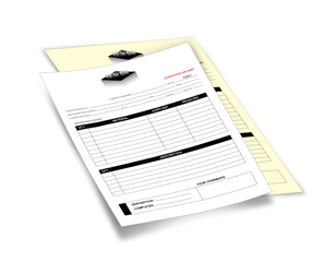 2 Part CarbonLess Form printing, 2 Part NCR, 2 Part Business Forms