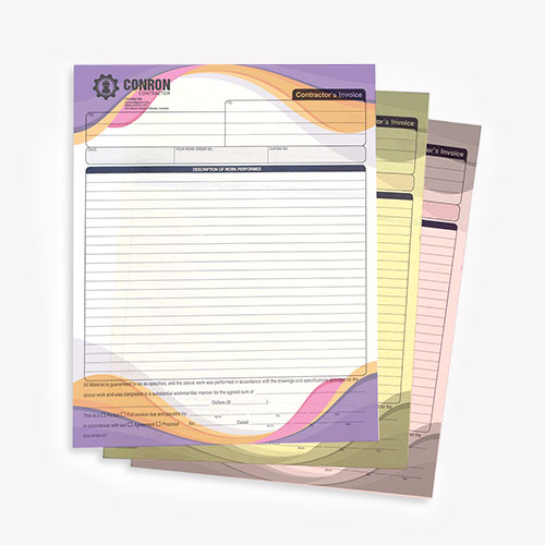 3 Part Carbonless Forms