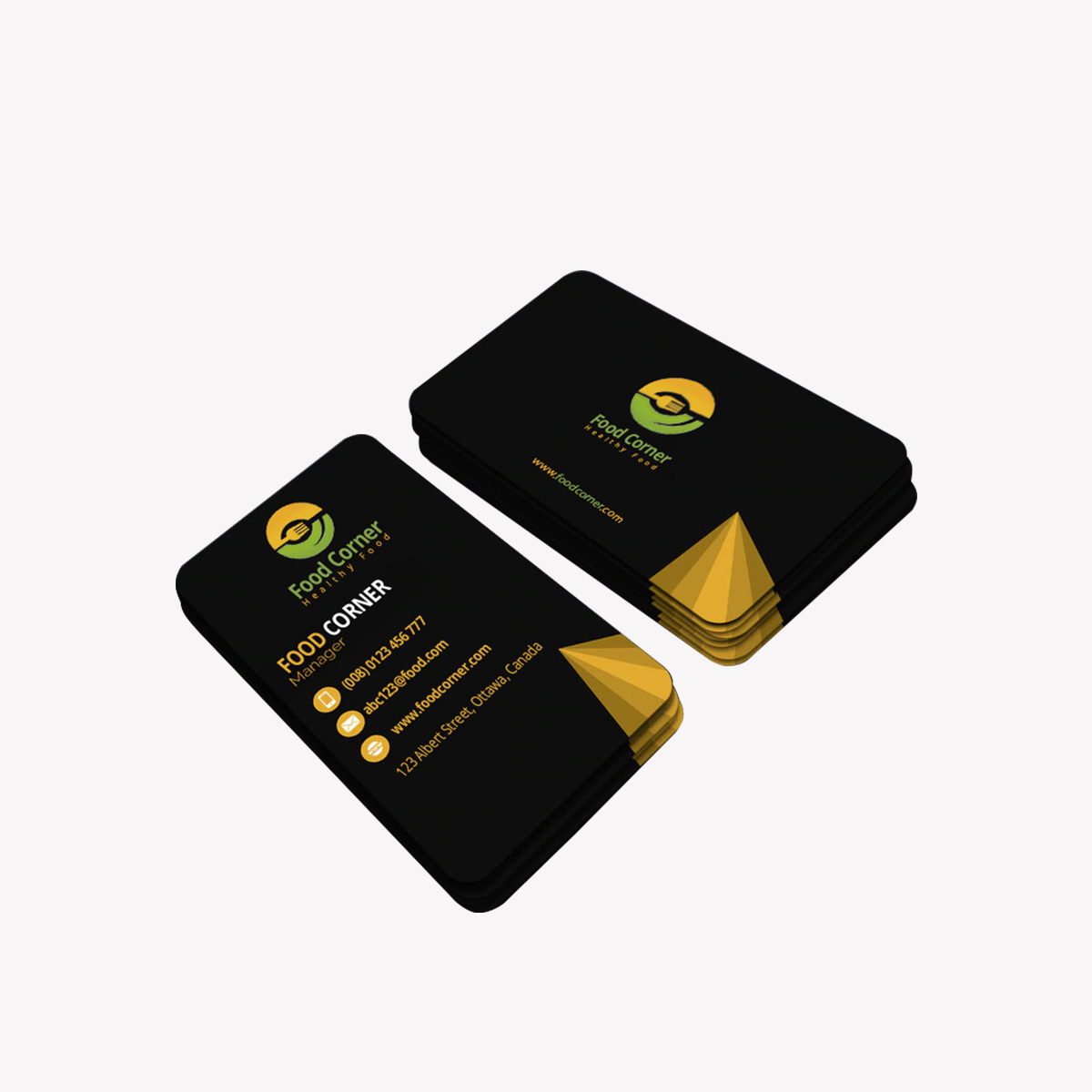 Business Cards with Foiling 3