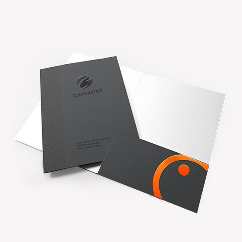 Spot UV Folder