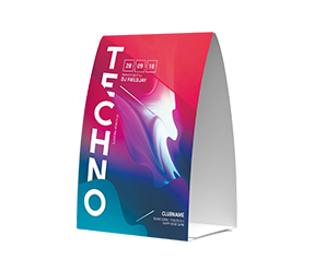 cheap custom table tents customized table tents printing